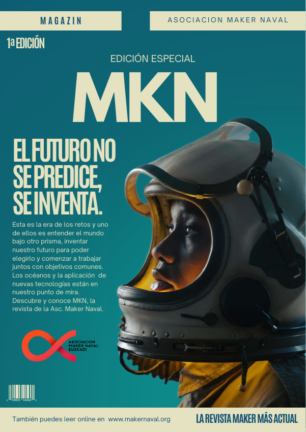 Portada de MKN Magazine, primera edición de 2023
